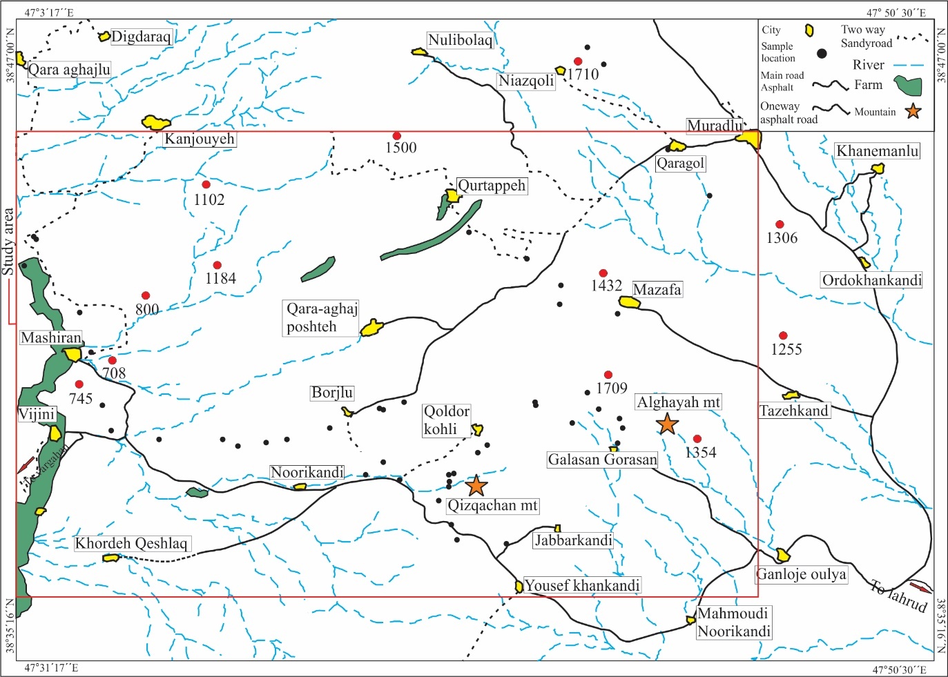Petrology and Geochemistry of Eocene volcanic rocks, North of Lahrud