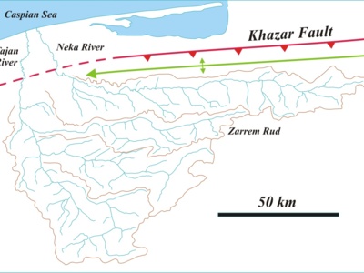 زمین ریخت شناسی زمین ساختی شمال البرز خاوری