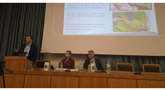 Presentation of research by Iranian geologists at the 5th Mediterranean Geosciences Conference