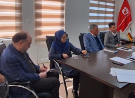 Visit of the Head of the Geological and Mineral Exploration Organization of the Country and the Head of the Geosciences Research Institute to the Urmia General Administration