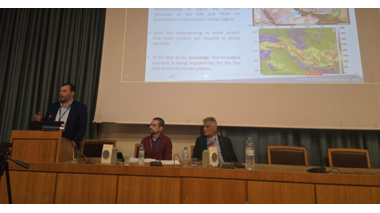 Presentation of research by Iranian geologists at the 5th Mediterranean Geosciences Conference