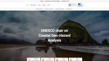 The website of the UNESCO Chair on Coastal Geological Hazards is now available on a domestic hosting service and can be accessed at https://fa.unescoiran.com.