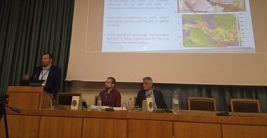 Presentation of research by Iranian geologists at the 5th Mediterranean Geosciences Conference