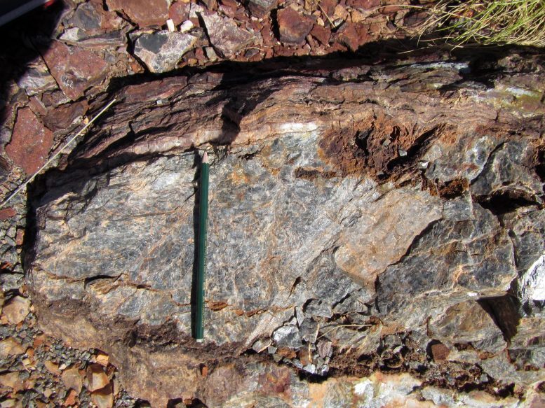 Fuel for Earliest Life Forms: Organic Molecules Discovered in 3.5 Billion-Year-Old Rocks