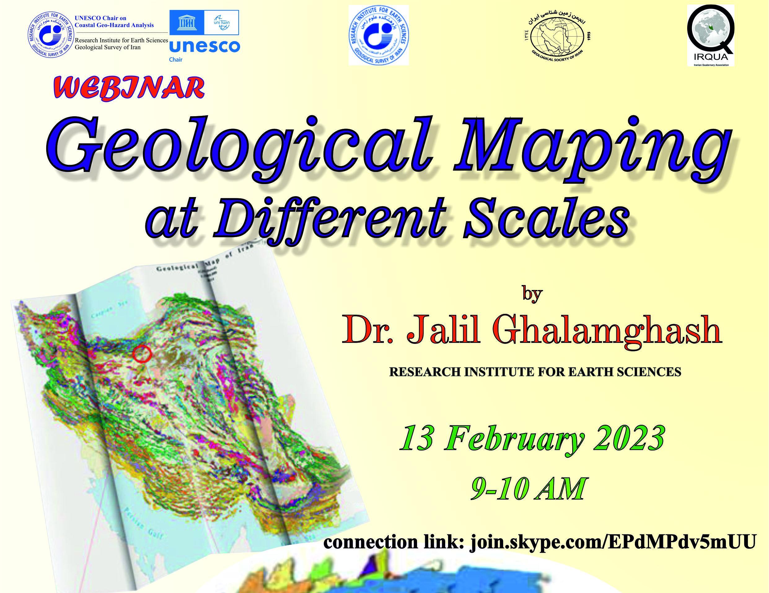 webinar: Geological Maping at Different Scales