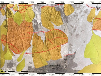 Active faulting and Quaternary deposits in Tehran plain