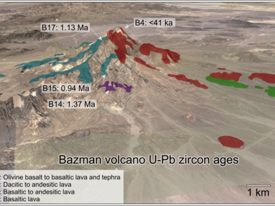 Petrogenesis and geochemistry of Bazman volcano
