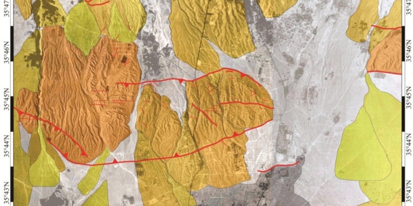 Active faulting and Quaternary deposits in Tehran plain