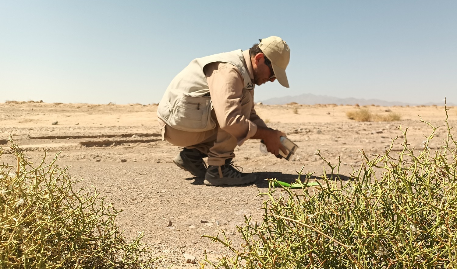  فیلد عملی تهیه نقشه های زمین‌شناسی و ژئوشیمی در نائین شهریور ۱۴۰۴
