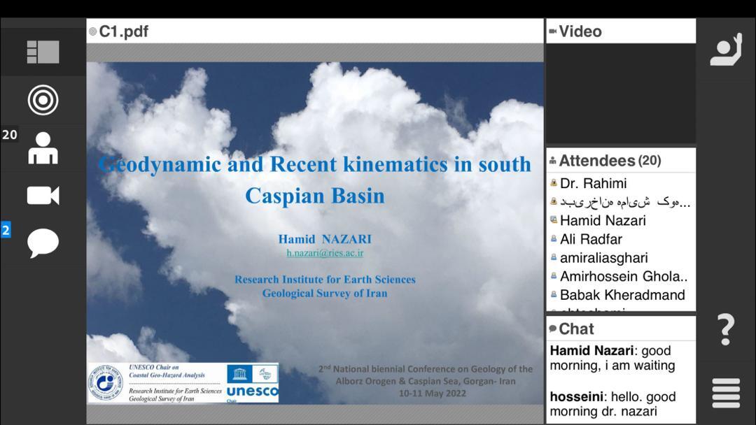 سخنرانی دکتر حمید نظری در همایش کوهزاد دوسالانه البرز