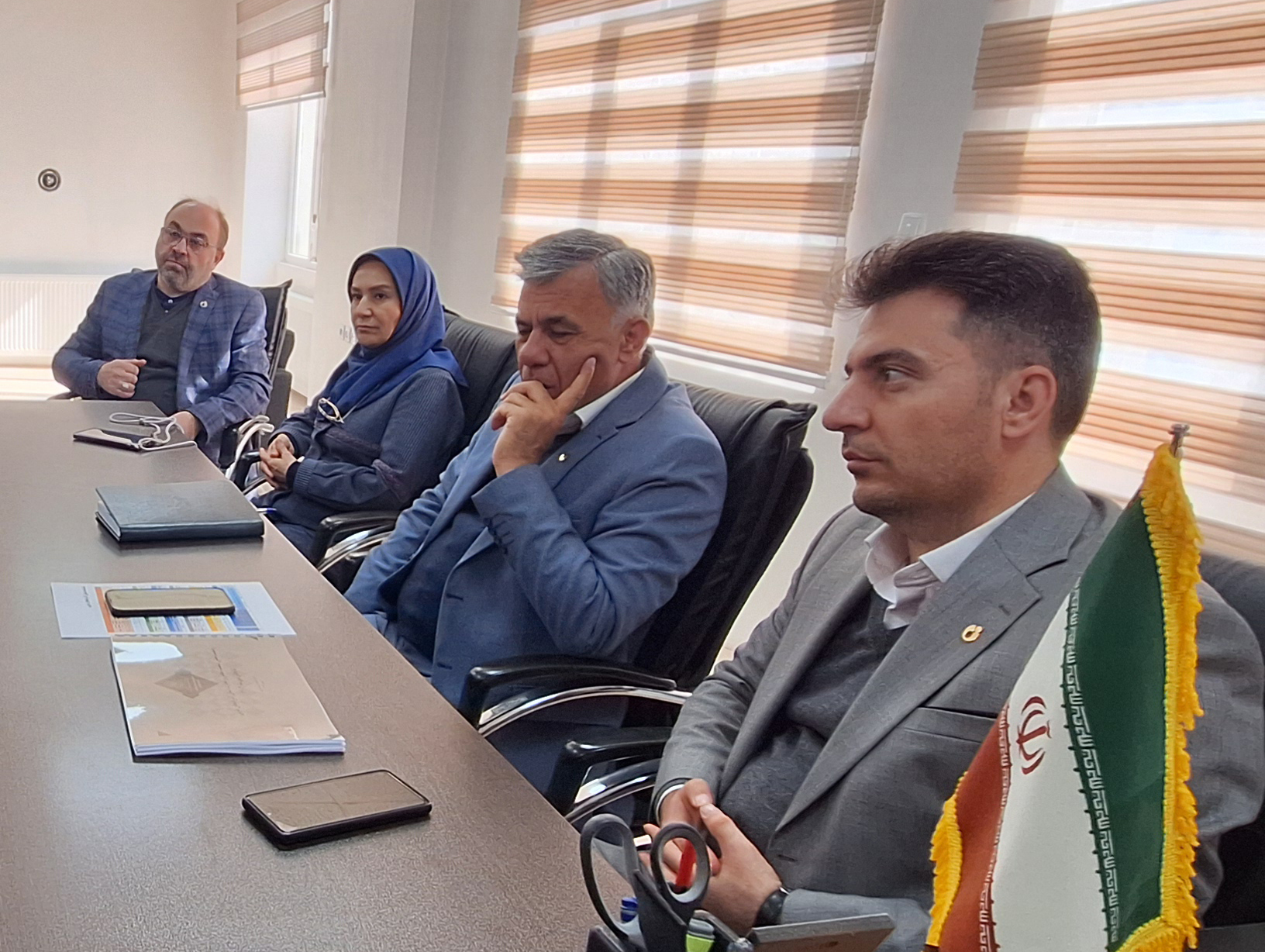 دیدار رئیس سازمان زمین‌شناسی و اکتشافات‌معدنی کشور و رئیس پژوهشکده علوم زمین از اداره‌کل ارومیه