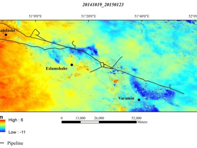 بررسی اثر پدیده های فرونشست زمین و امکان سنجی خطرزمینلرزه بر لوله های انتقال نفت جنوب تهران